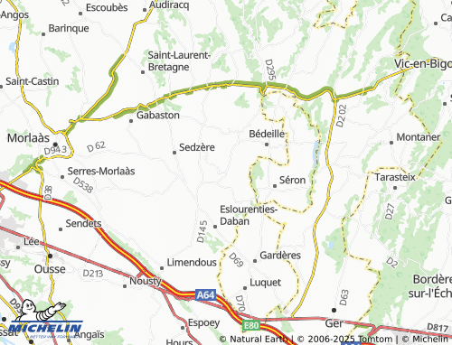 MICHELIN-Landkarte Lombia - ViaMichelin