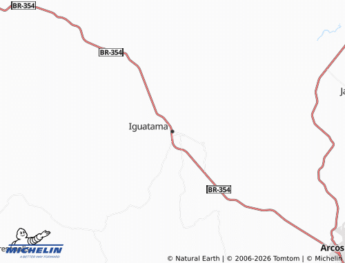 Mapa MICHELIN Iguatama - ViaMichelin