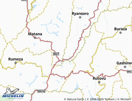 MICHELIN Mbote map - ViaMichelin