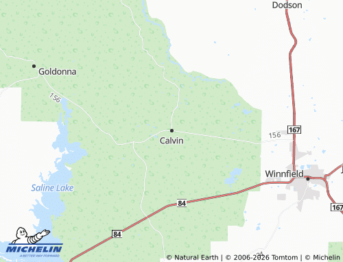 Mapa MICHELIN Calvin - ViaMichelin