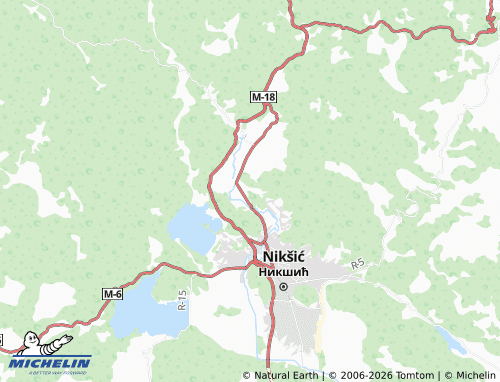 MICHELIN-Landkarte Brezovik - ViaMichelin