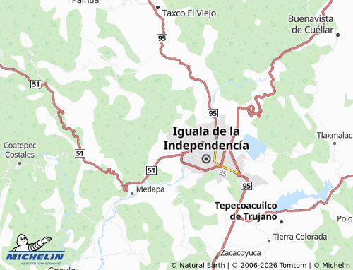 MICHELIN Grangeles map - ViaMichelin