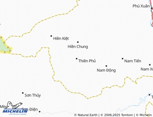 MICHELIN Thiên Phủ map - ViaMichelin