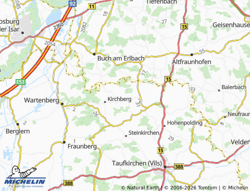 Mapa MICHELIN Irlach - ViaMichelin