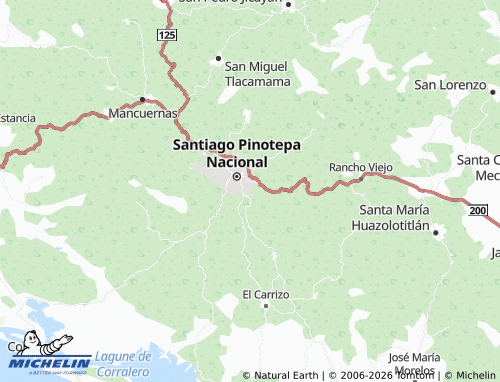 Mapa MICHELIN Santa Cruz - ViaMichelin
