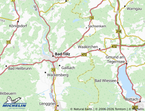 Mapa MICHELIN Greiling - ViaMichelin