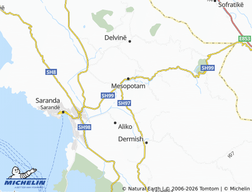Mappa MICHELIN Krane - ViaMichelin
