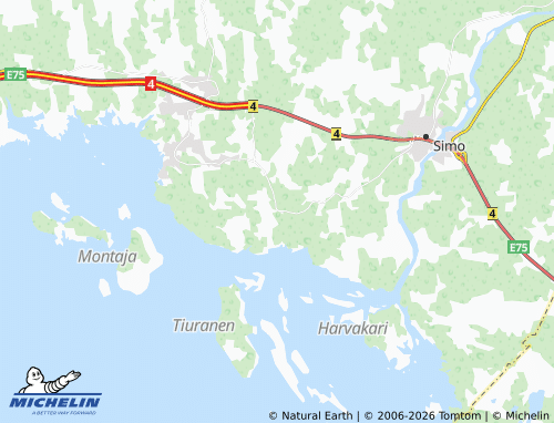 Kaart MICHELIN Hepolanperä - ViaMichelin