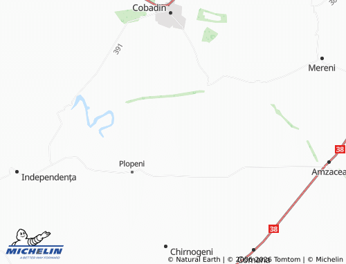 Mappa MICHELIN Credința - ViaMichelin