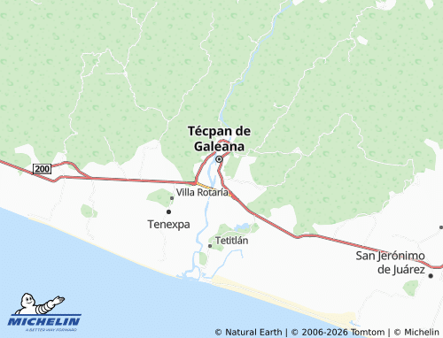 Mappa MICHELIN El Corte - ViaMichelin