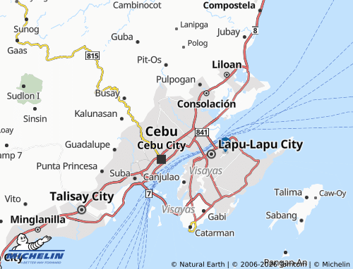 MICHELIN Bakilid map - ViaMichelin