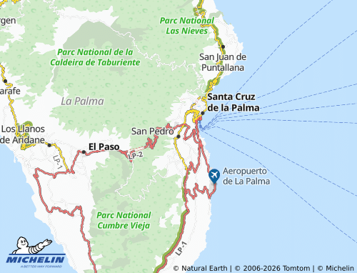 MICHELIN San Pedro map - ViaMichelin