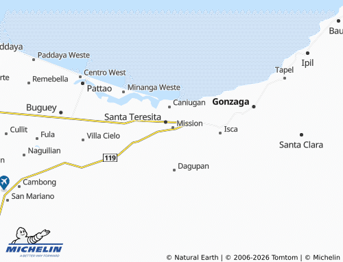 MICHELIN Dungeg map - ViaMichelin
