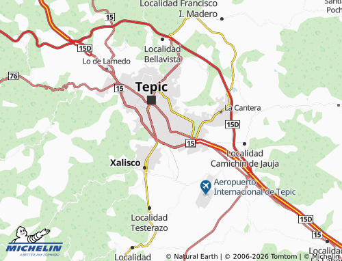 Mappa MICHELIN Capitán Orozco - ViaMichelin