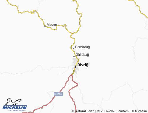 Mappa MICHELIN Güllübağ - ViaMichelin