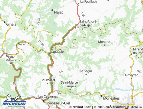 MICHELIN-Landkarte Narthoux - ViaMichelin