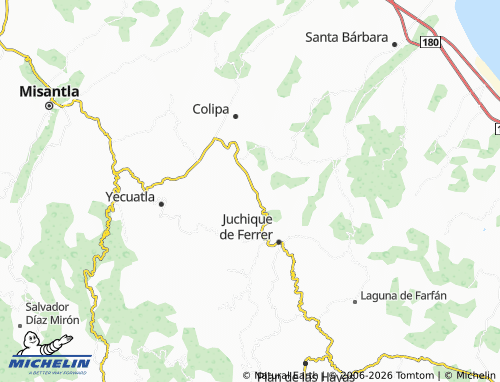 MICHELIN Independencia map - ViaMichelin