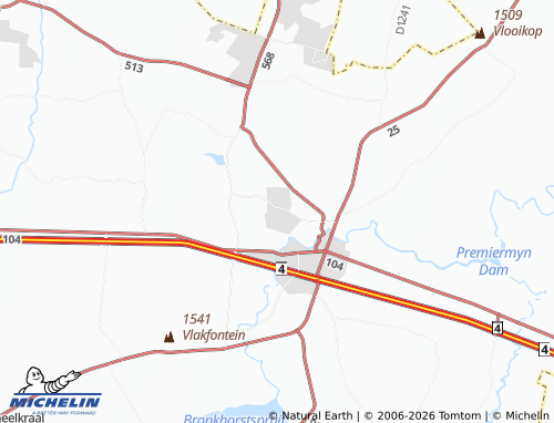 Mapa MICHELIN Zithobeni - ViaMichelin