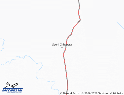 MICHELIN Seoni Chhapara map - ViaMichelin