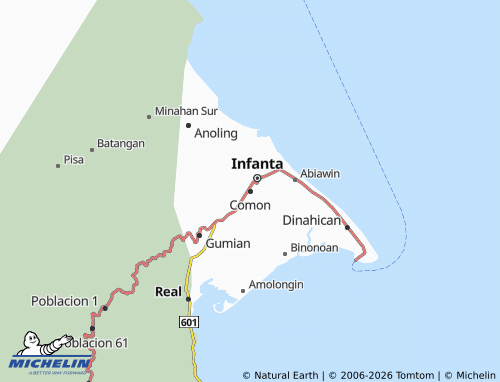 MICHELIN Comon map - ViaMichelin