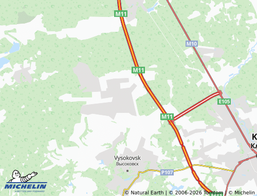 Carte MICHELIN Sokol SNT - ViaMichelin