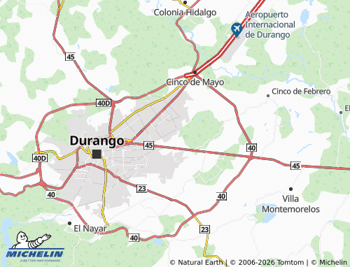 Mapa MICHELIN Rinconada de Las Flores - ViaMichelin