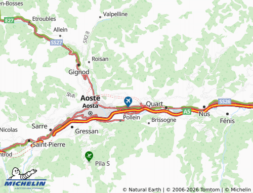 Carte MICHELIN Pin - ViaMichelin
