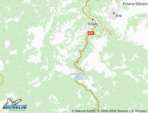 Mappa MICHELIN Jidoștina - ViaMichelin