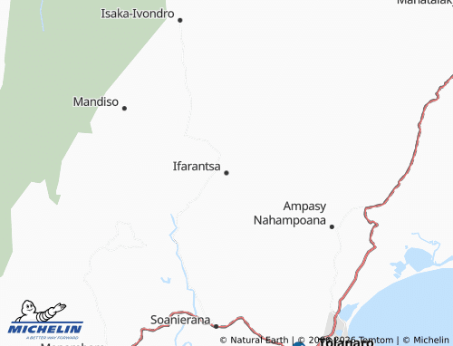 Mappa MICHELIN Ifarantsa - ViaMichelin