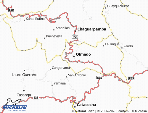 MICHELIN Olmedo map - ViaMichelin