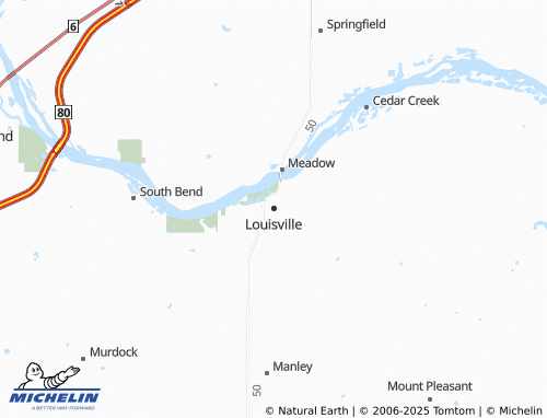 MICHELIN-Landkarte Louisville - ViaMichelin