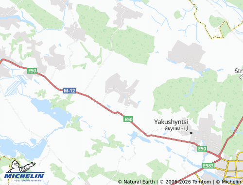 Mappa MICHELIN Dashkivtsi - ViaMichelin