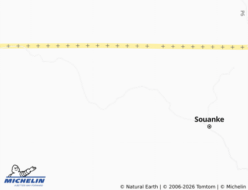 MICHELIN Makoua map - ViaMichelin