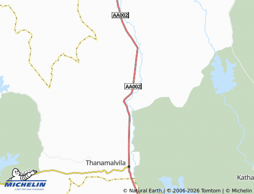 Mappa MICHELIN Uva Kudaoya - ViaMichelin