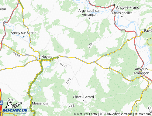 Mappa MICHELIN Pasilly - ViaMichelin