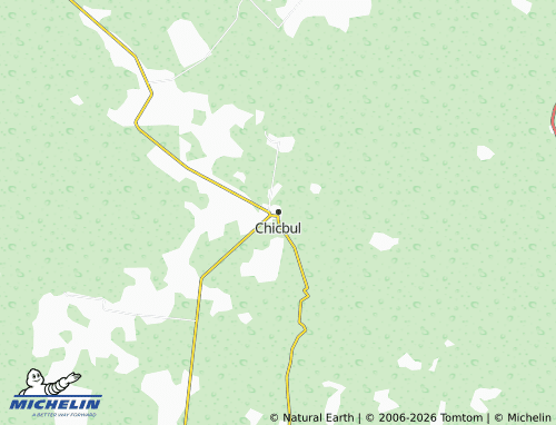 Mapa MICHELIN Chicbul - ViaMichelin