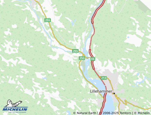 MICHELIN Jorekstad map - ViaMichelin