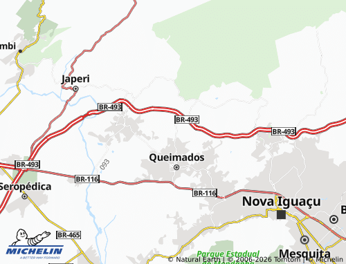 Mapa MICHELIN Laranjal - ViaMichelin
