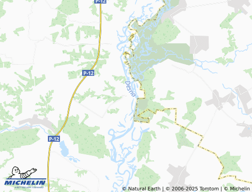 MICHELIN-Landkarte Rohivka - ViaMichelin