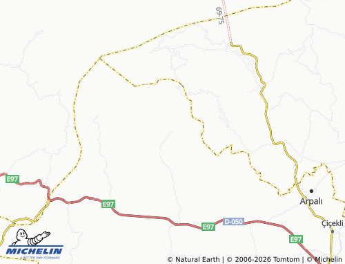 Kaart MICHELIN Pamuktaş - ViaMichelin