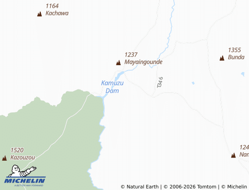 MICHELIN Mbowera map - ViaMichelin