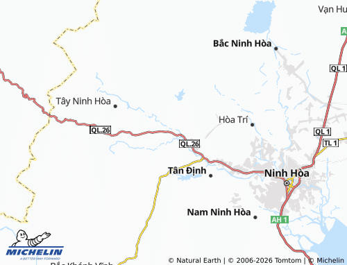 Mapa MICHELIN Ninh Sim - ViaMichelin