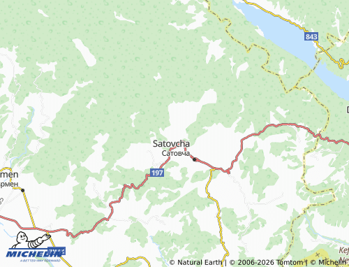 MICHELIN Pletena map - ViaMichelin