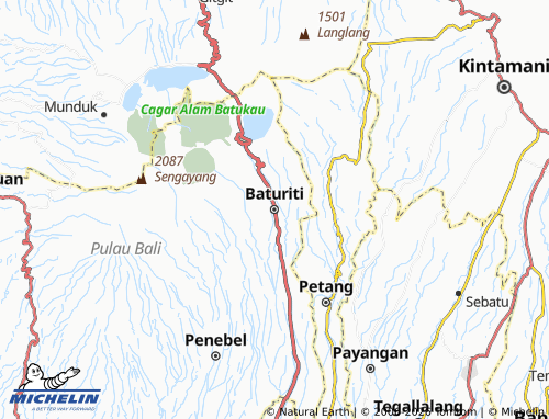 Mappa MICHELIN Baturiti - ViaMichelin