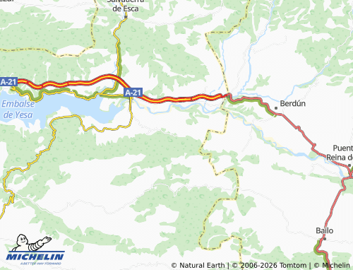 MICHELIN Mianos map - ViaMichelin