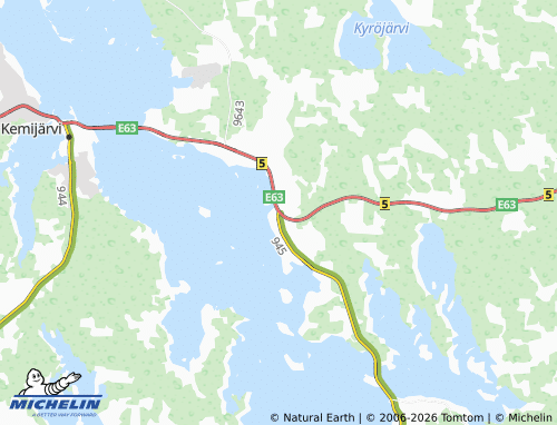Kaart MICHELIN Isokylä - ViaMichelin