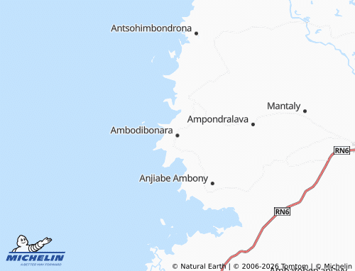MICHELIN-Landkarte Ambodibonara - ViaMichelin