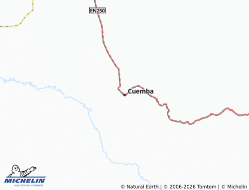Carte MICHELIN Cuemba - ViaMichelin