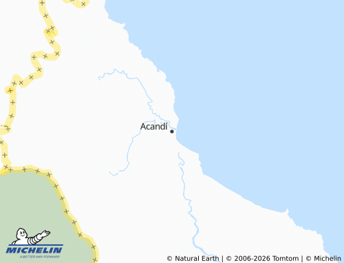 Mappa MICHELIN Acandí - ViaMichelin