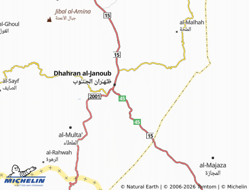 MICHELIN-Landkarte al-Raheeb - ViaMichelin